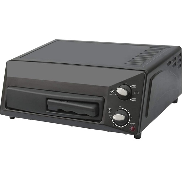 BRAND NEW Magic Chef Black Pizza oven 12” - Picture 3 of 4